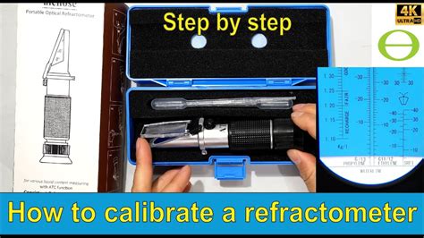 handheld refractometer calibration|how to use handheld refractometer.